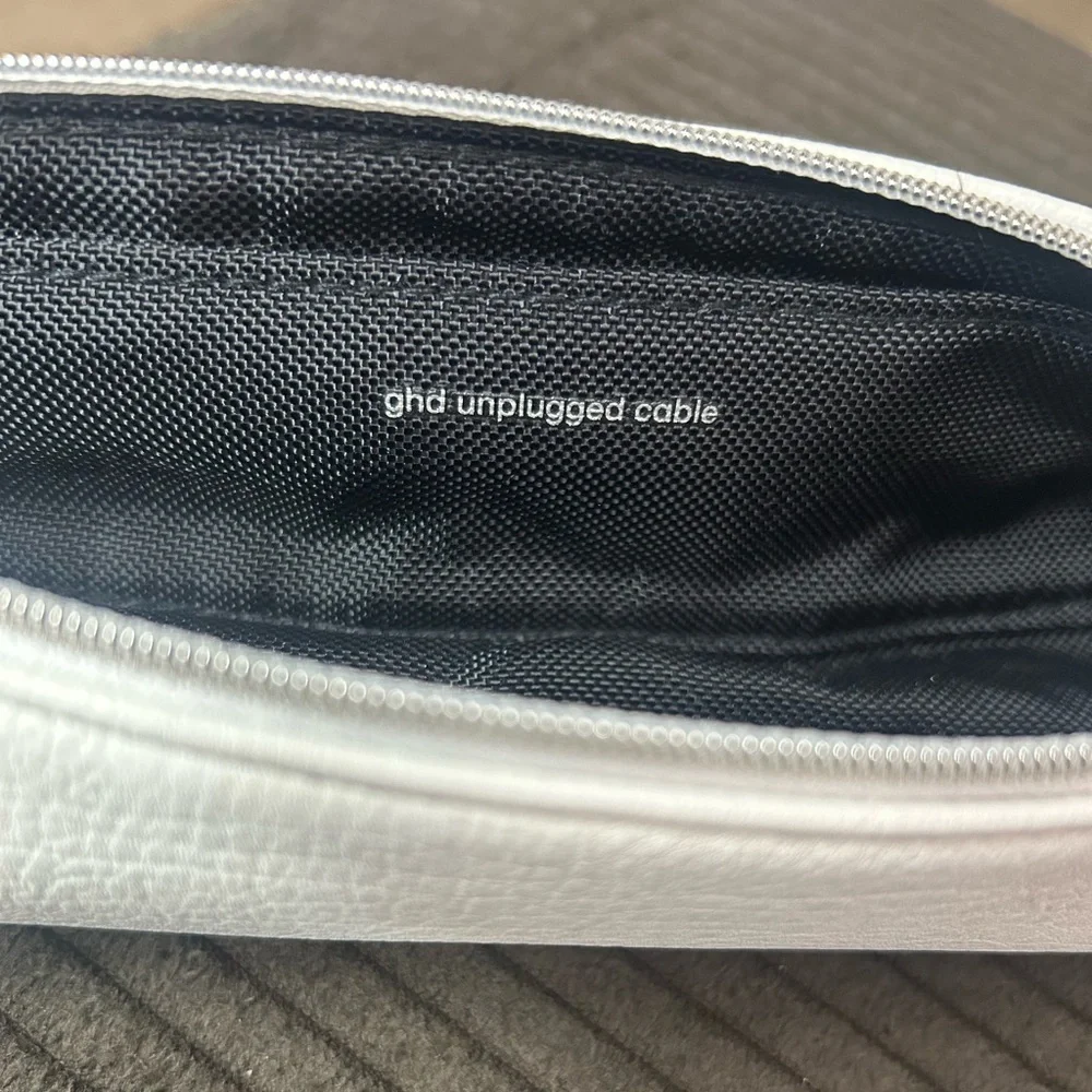 NEW ghd Unplugged Mini Styler Travel Carry Bag Full Zip Storage Case